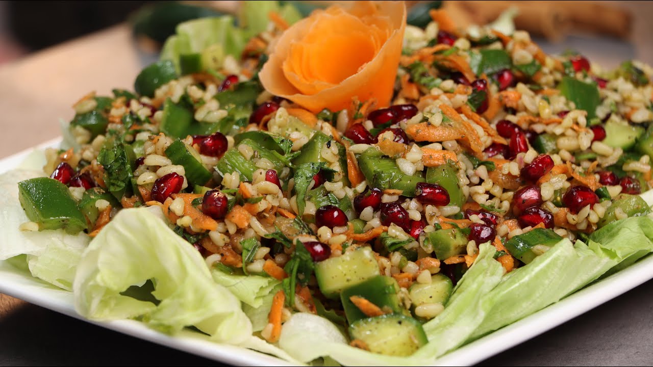 أطيب وأروع سلطة ممكن تجربوها ❤️😋