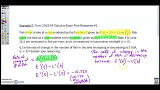 Section 4-3 Video 3- Rates of Change in Applied Contexts Other Than Motion