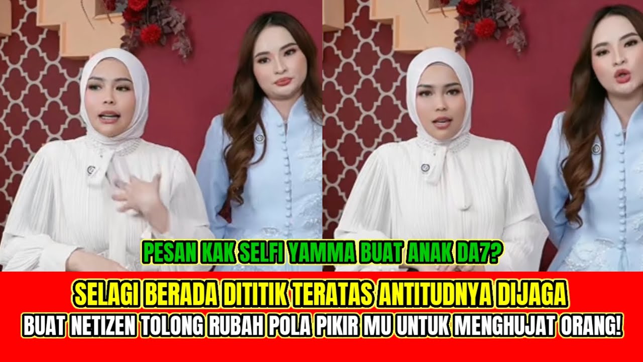 HEBOH❗️PESAN SELFI YAMMA SAMA ANAK² DA7, SELAGI BERADA DITITIK TERATAS TOLONG ATITUTBYA DIJAGA‼️