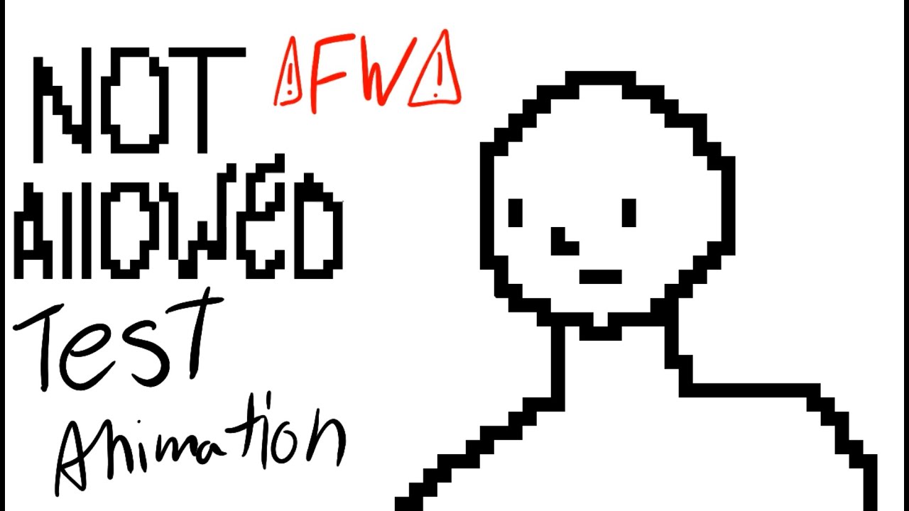 Not Allowed (short animation) [FLASH WARNING] YouTube