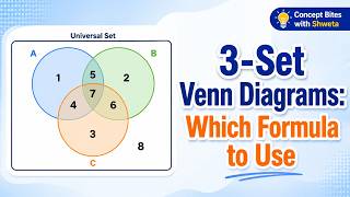 3-Set Venn Diagrams: Which Formula to Use