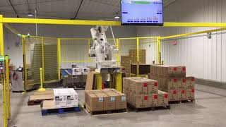 Robotic Egg Palletizer - Multiple Lanes