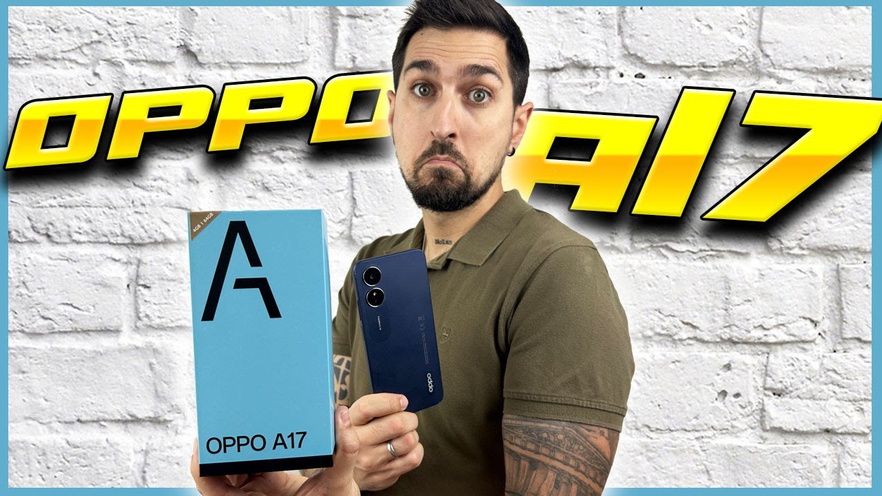 Celular OPPO Desbloqueado A17 64 GB Azul