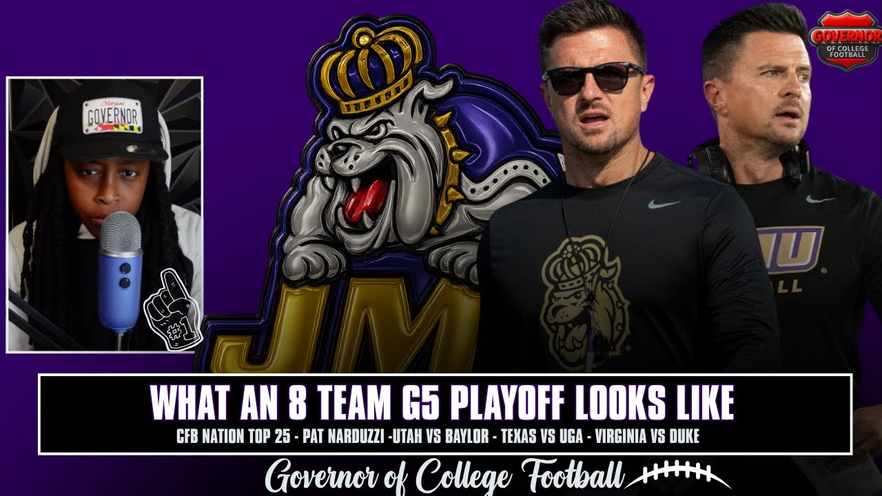 WATCH: 🔴 LIVE: 8-Team G5 Playoff + Utah-Baylor, Texas-UGA, Virginia-Duke | GoCFB Ep 105