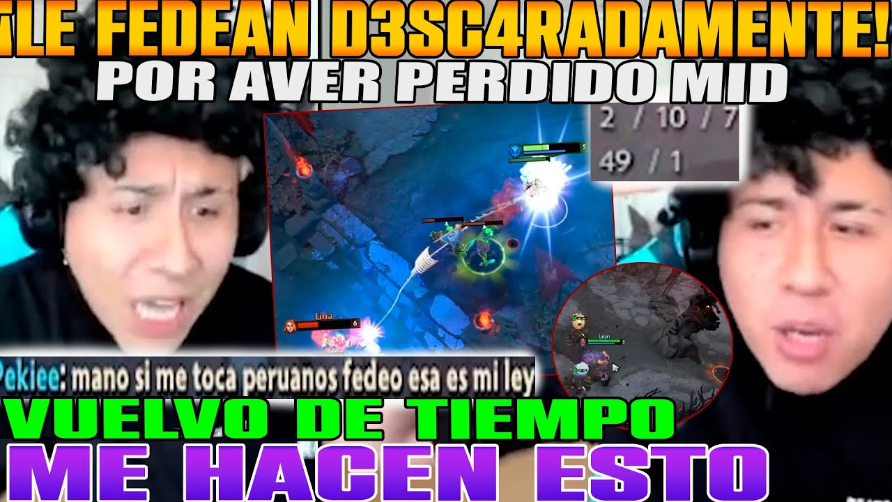 PIERDE MID Y SUPORTS se PONEN A FEDEAR! MACARIUS NO PUEDE CREER QUE LE HAGAN ESO EN SU PRIMER DOTA 2