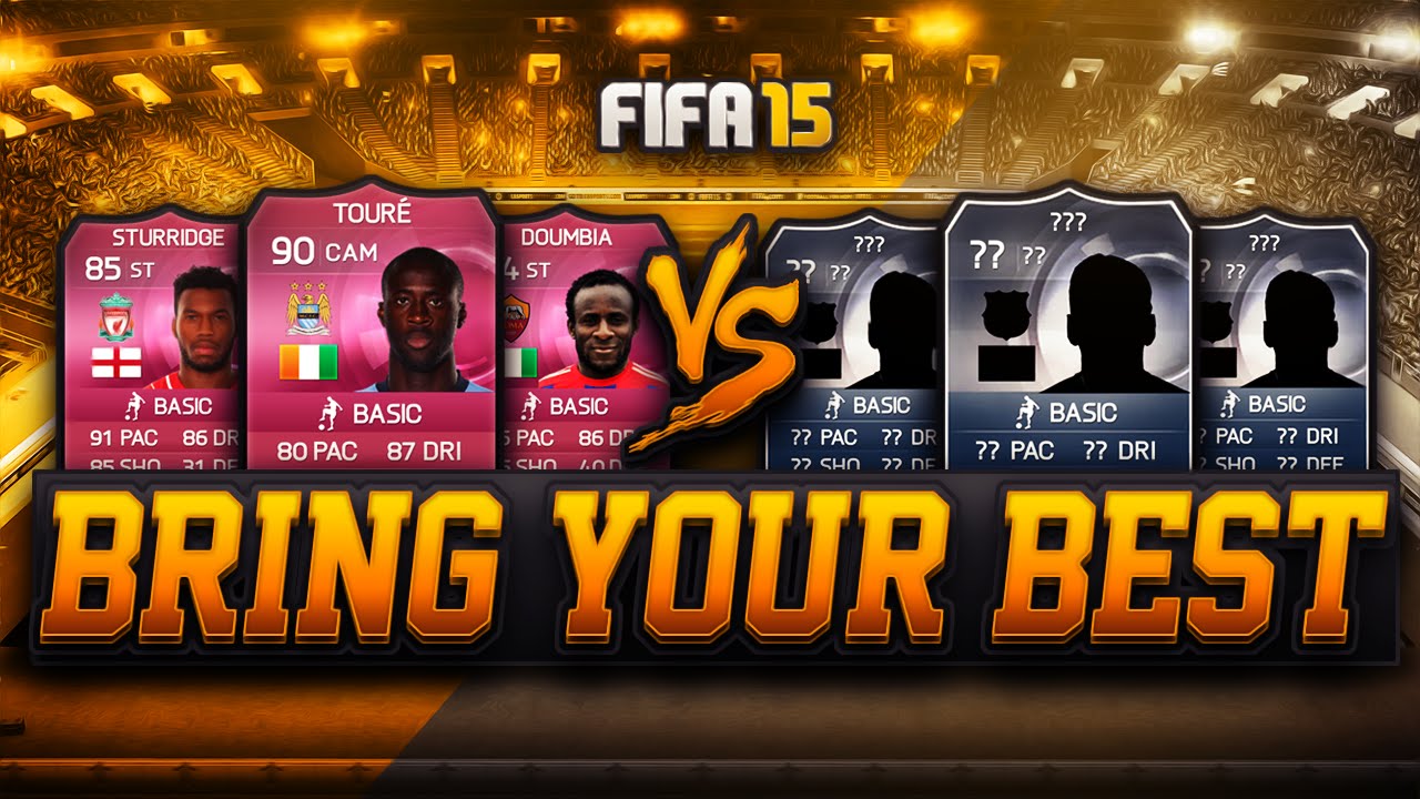 FIFA 15 - NEW SERIESSS!!! BRING YOUR BEST!!! EP #2 VS THEREALSMA!!!
