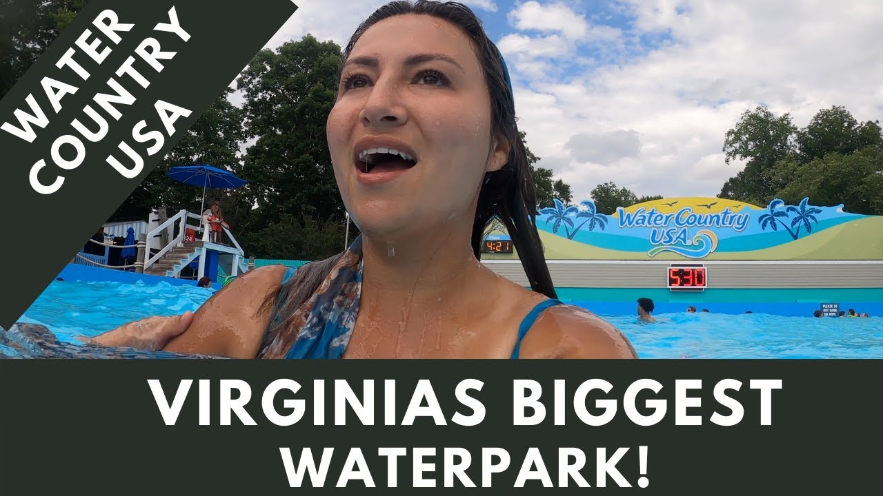 WATER COUNTRY USA VIRGINIA BIGGEST WATER PARK BUSCH GARDENS WATER RIDES