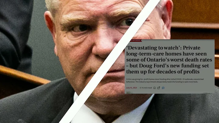 Doug Ford Let For-Profit Homes Neglect Seniors
