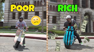POOR STUDENT😒 RICH STUDENT💸 GTA 5 STORIES