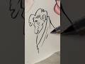 Raw Freehand Inking — No Pencil, No Plan! #art #drawing #ink