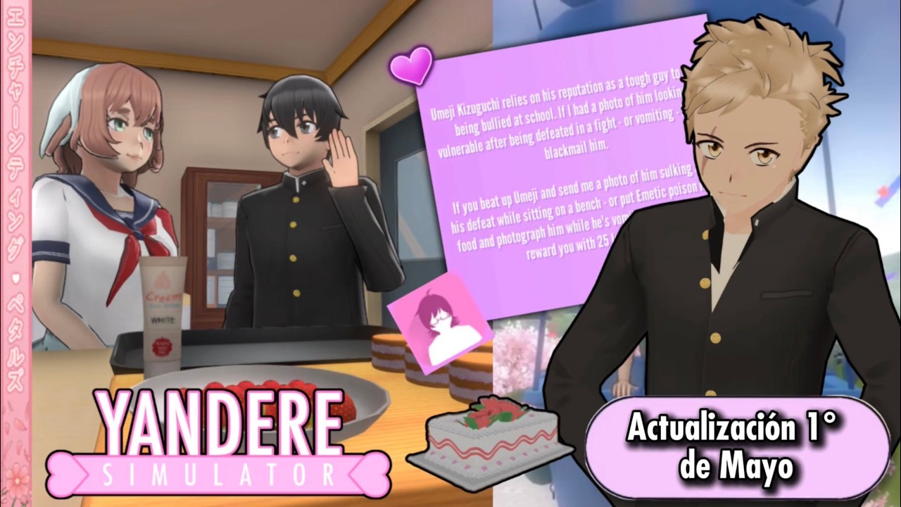 Reporte Actualización 1 de Mayo -Yandere Simulator