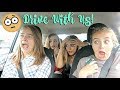 YOUTUBERS WE HATE, PERIODS AND MARRIAGE?!? | Juicy Q&A + Carpool Karaoke with Molly, Liv and Lizzie!