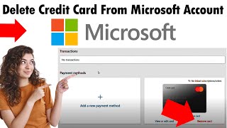 How To Delete Credit Card From Microsoft Account 2025