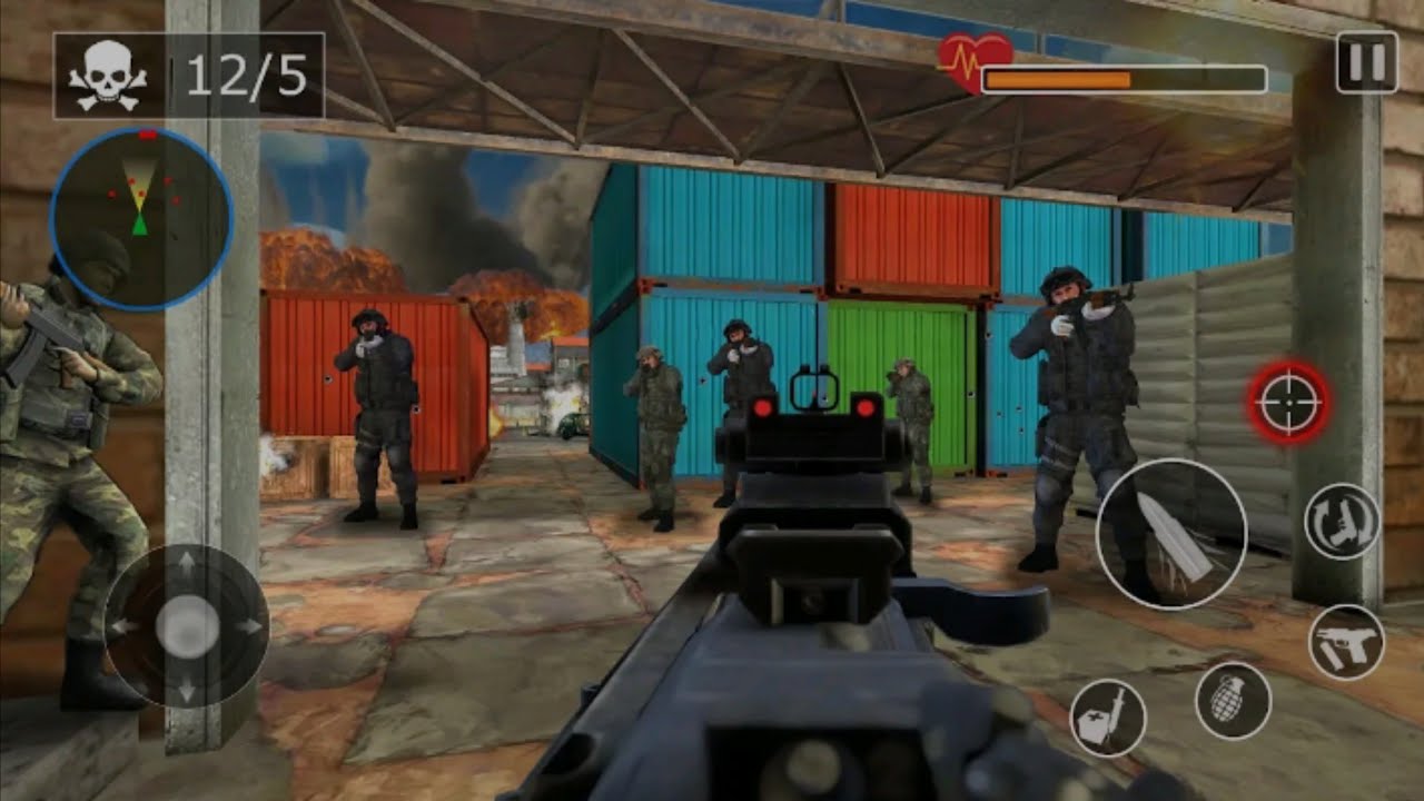 Commando Mission Offline Gun Shooting Games 2022 - Walkthrough Gameplay Part 2