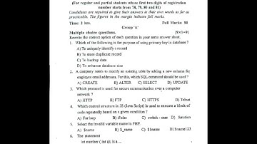 Class 12 Computer Science question  paper 2028 || Computer Science Question paper 2082 || NEB-Board