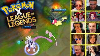 Streamers play Pokemon X League of Legends
