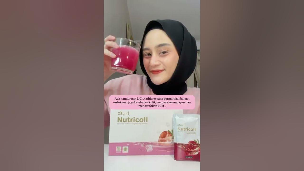 Review & Testimoni B Erl Nutricoll Collagen Drink Rasa Strwobery