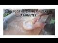 How to Stretching 4 Pizzas at the same time with ( Massimo Nocerino)