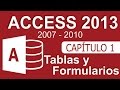 Curso de Access - Capitulo 1, Tablas y Formularios (Table - Form)