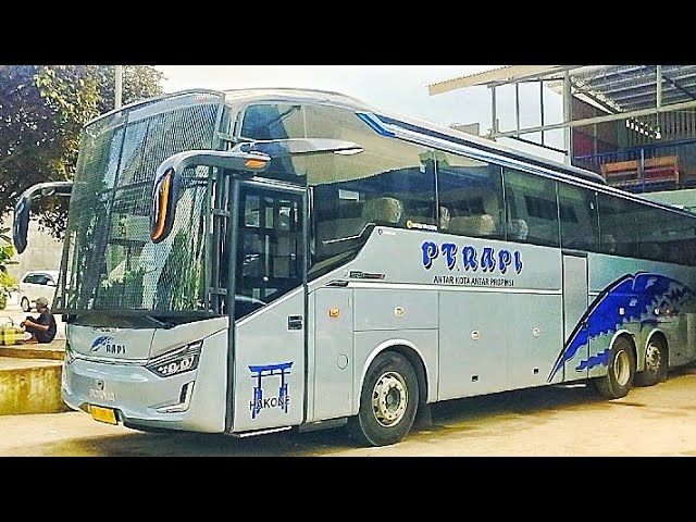 Bus PT Rafi Baru SR3 Laksana Scania K 4050 CB class=
