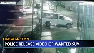 Police searching for hit-and-run driver who killed pedestrian