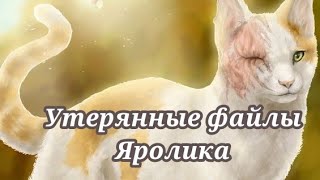 #23 Утерянные файлы /Яролика/коты воители