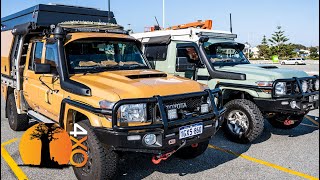 Land Cruiser 79 Camper VS Troopy Camper. What