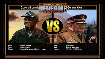 Armor General Challenge 5 (VS Tank) | Hard Difficulty | Command and Conquer Generals Shockwave