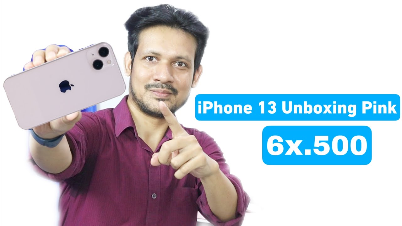 Iphone 13 Pink Unboxing Iphone 13 Pink Unboxing And Review In Hindi 