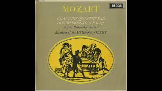 Silent Tone Record/Mozart:Clarinet quintet K.581,Divertimento K.247/Vienna Octet Members