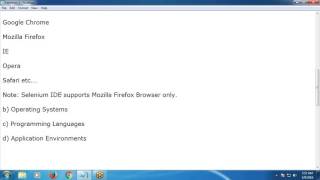 Overview of Selenium Part 2 screenshot 1