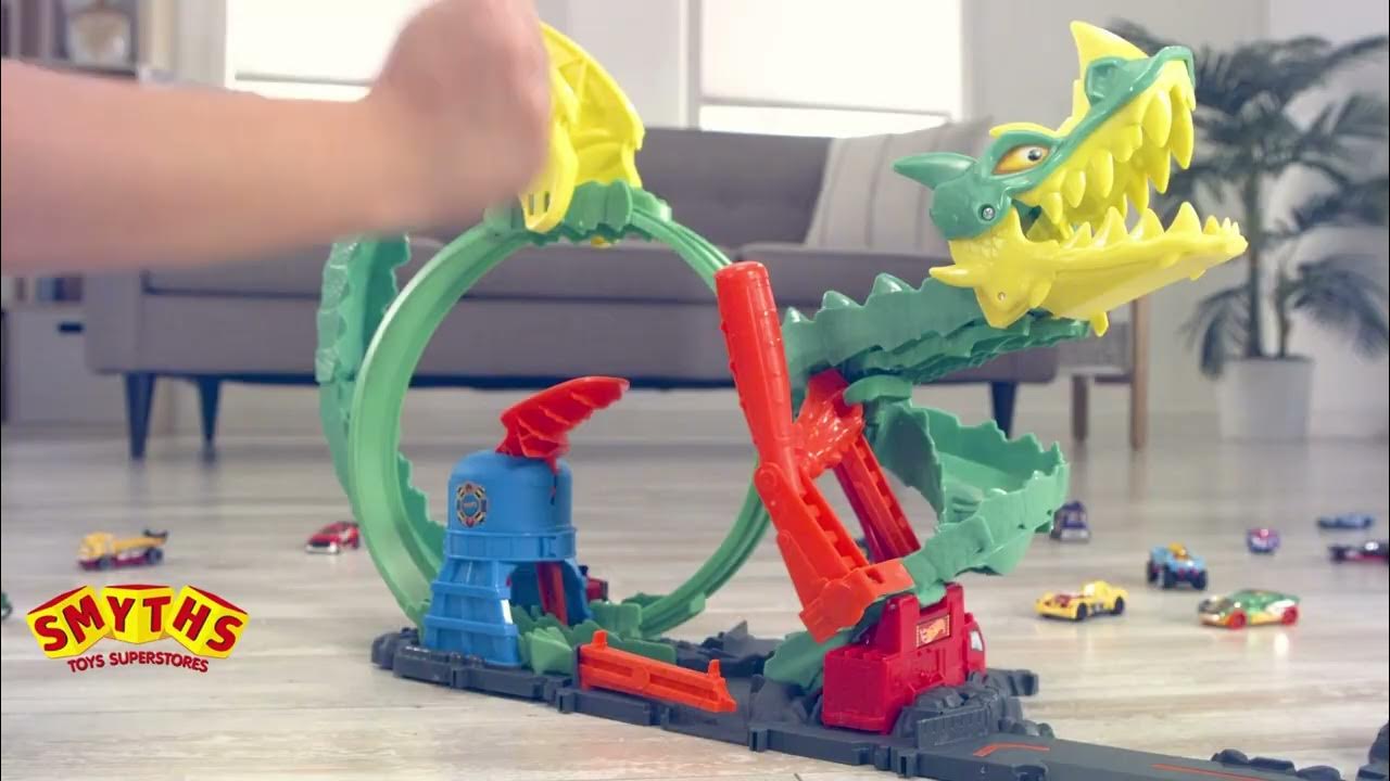 Hot Wheels City Air Attack Dragon Playset - Smyths Toys 