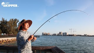 Simple Pier Fishing Methods ANYONE can catch fish!