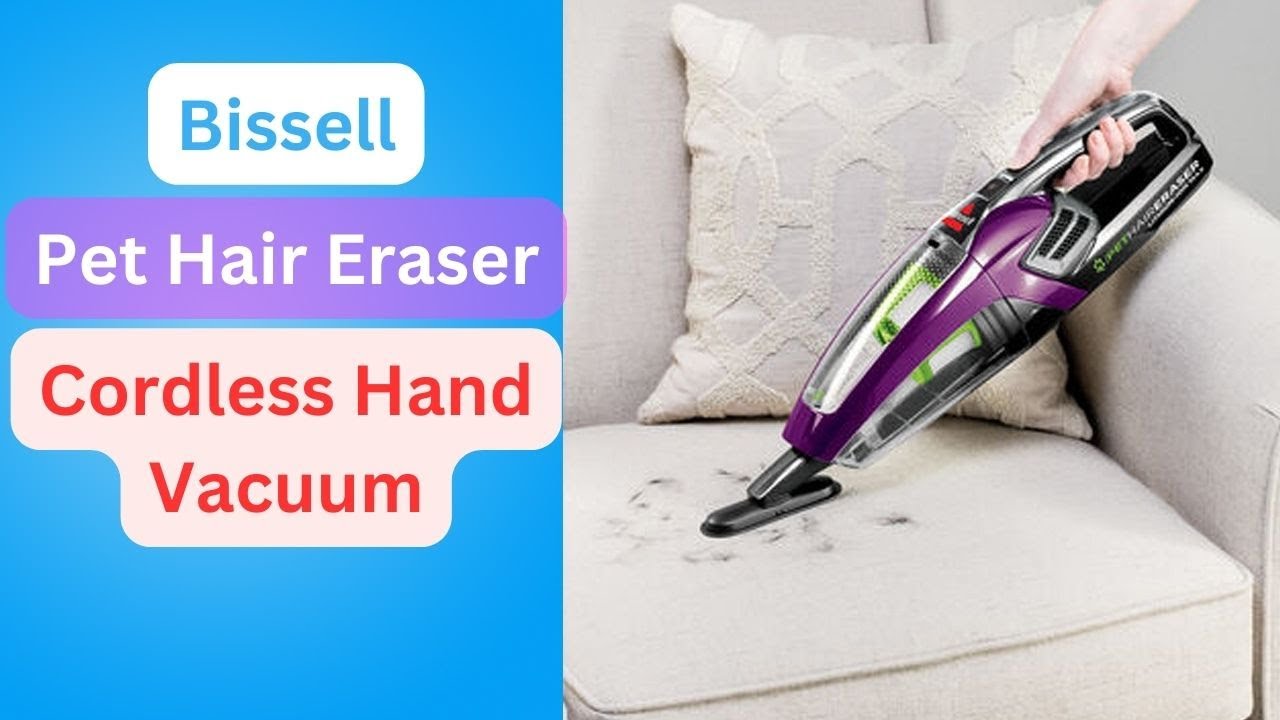 Bissell Pet Hair Eraser Lithium-Ion Cordless Hand Vacuum