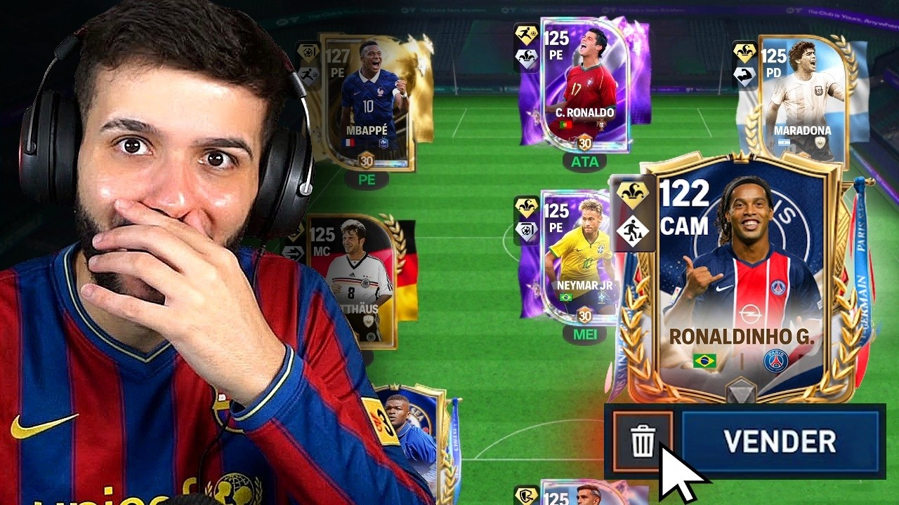 HACKEARAM MINHA CONTA MAIS RARA DO FC MOBILE! 😭😱
