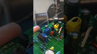 power amp board is just about finished