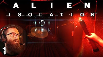 Daring to Face my FIRST Survival Horror Adventure: ALIEN ISOLATION: Blind Playthrough | EP 1 [clean]