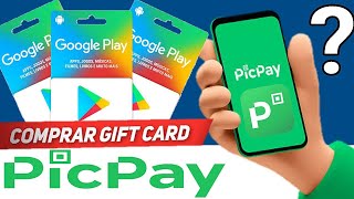 Como comprar gift card da Google Play pelo PicPay