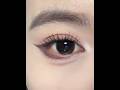 Atmospheric Powdery Rhinestone Eye MakeupTutorial ✨ Beginner-Friendly Daily Glam #beautiful #shorts