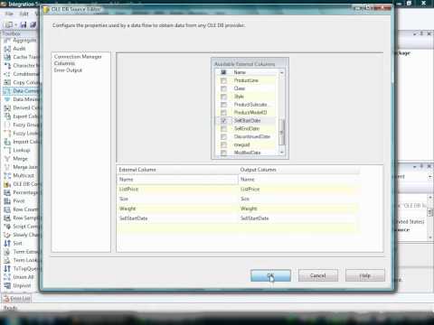 Creating Basic Package with SSIS