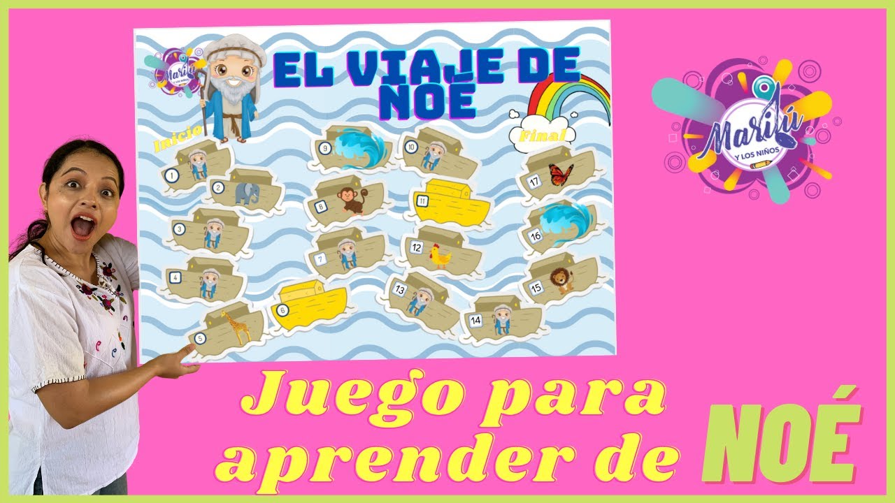 increíble viaje de Noé: Juegos cristianos para escuela - YouTube