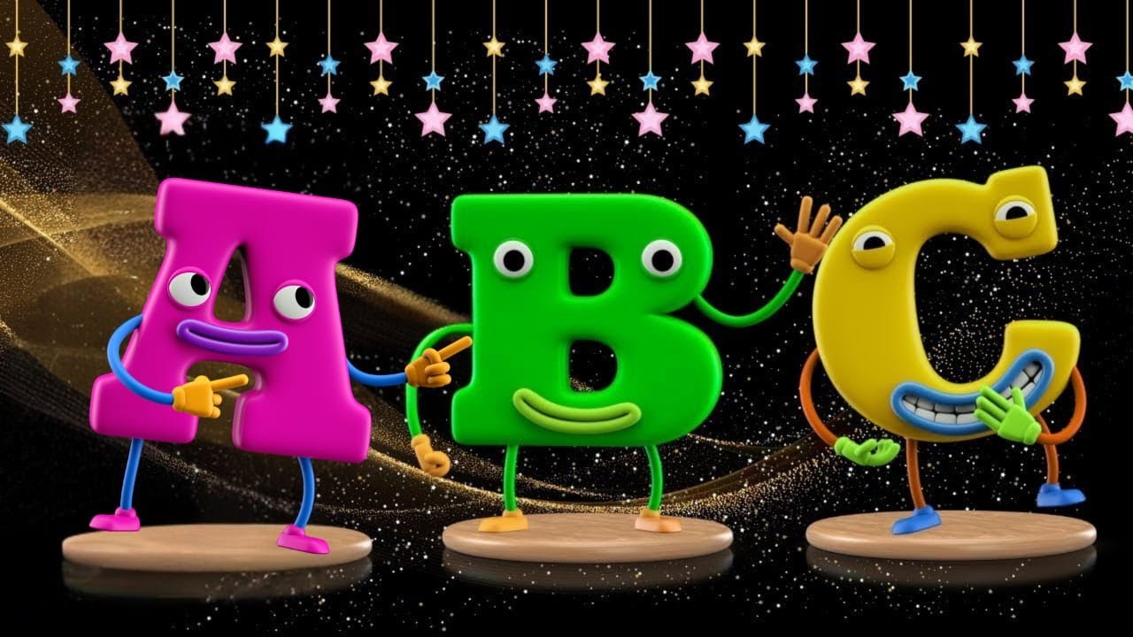 Learn Alphabet A to Z 🔤 | ABC Song Animation for Kids | Nursery Rhymes ...