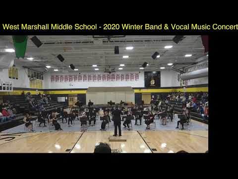 West Marshall Middle School Band & Vocal Music Concert - 7:00 pm