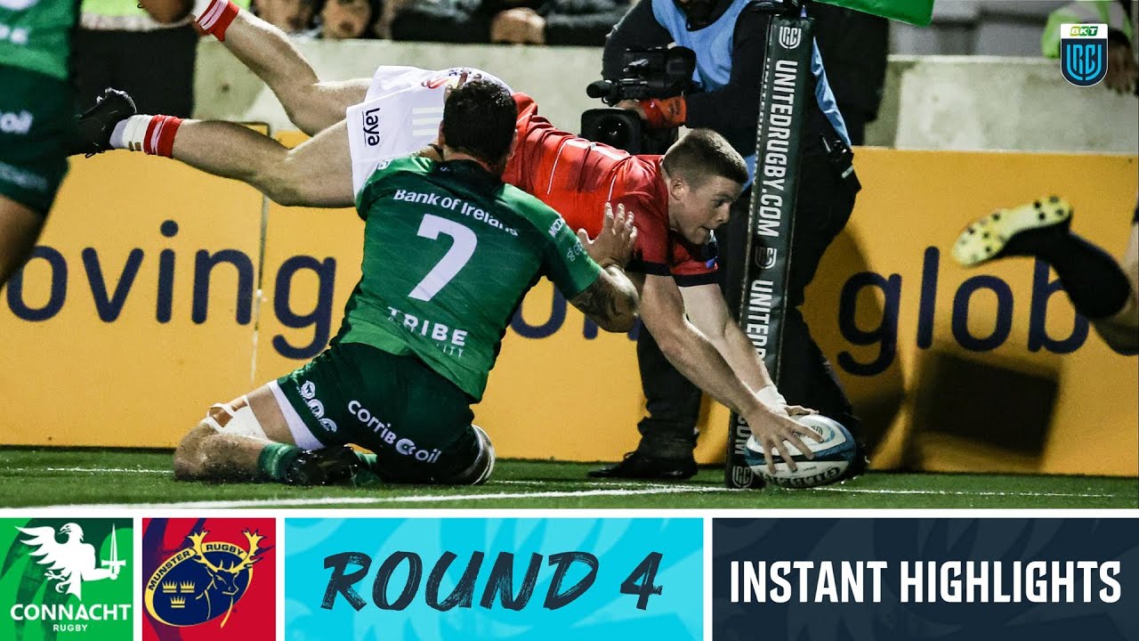 Connacht Rugby v Munster Rugby, United Rugby Championship 2022/23 Ultimate Rugby Players, News, Fixtures and Live Results