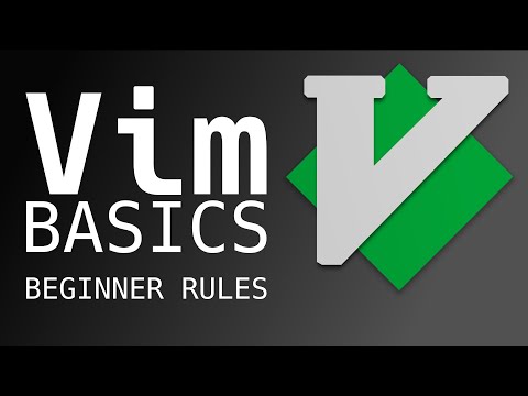 Vim Basics: Rules