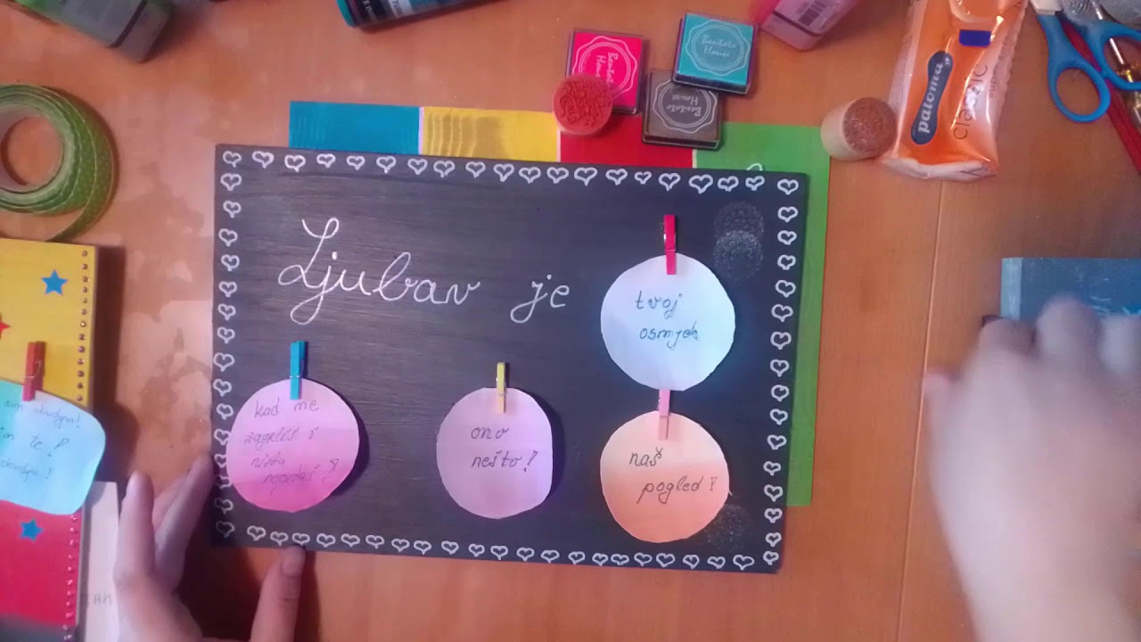 DIY board for your notes YouTube