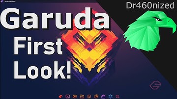 Garuda Linux - This Looks AMAZING!! A First Look at Dr4Gonized