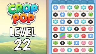 Crop Pop Level 22 Solution Gameplay   