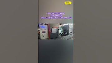 SMEC SL3500AL Lathe Machine Performance!#machine#cnc#metal#lathe#lathemachine#turning#smec#precision