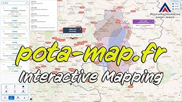 A new interactive mapping website for POTA as well as SOTA and WWFF by Alex F4JVU 👍